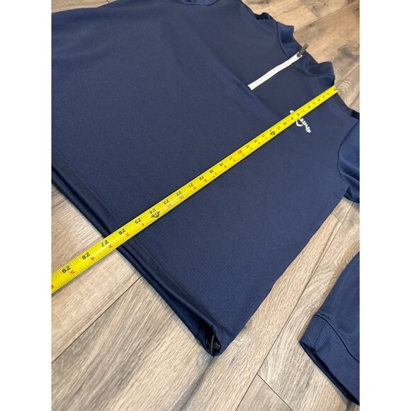 Callaway Mens Weather-Series Navy Blue Half-Zip Pullover Golf Jacket Size L Poly - Picture 5 of 7